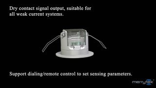 Smart Presence Motion Sensor Dry Contact Output