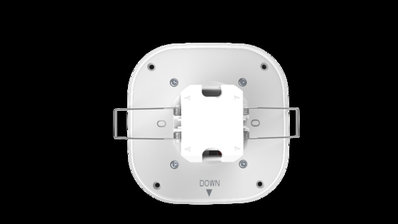 KNX Certified occupancy detector designed for high-bay warehouses with max. 10m mounting height