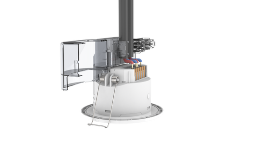 3 step installation 24GHz microwave motion and occupancy detectors with remote control capability