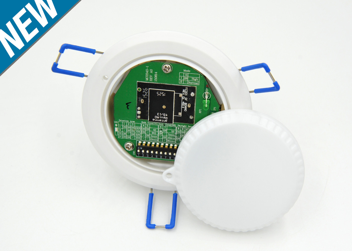 Waterproof Two Output Microwave Occupancy Sensors For Lighting IP20