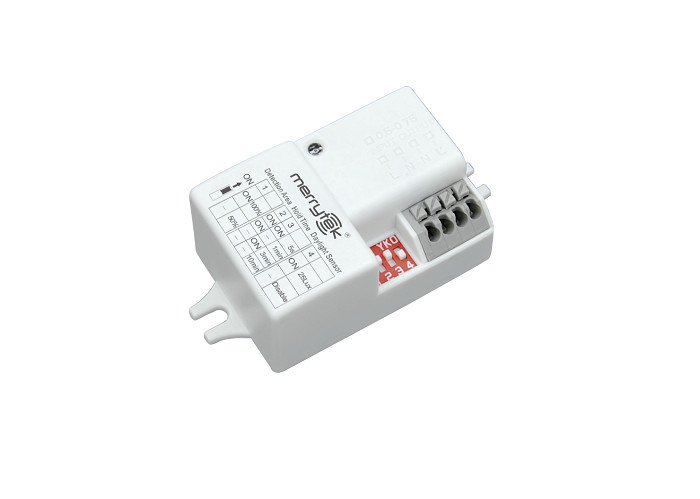 Automatic Switching Microwave Motion Sensor With 4 Pole Press In Terminal