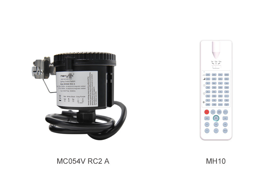 ON / OFF Function Indoor Light Motion Sensor Easy Installation MC054V RC 2 Series