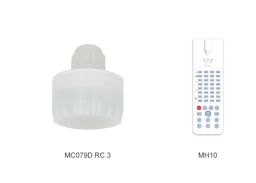MC079D RC3 DC Motion Sensor Plug-in Design Higbay application 15m mouting height