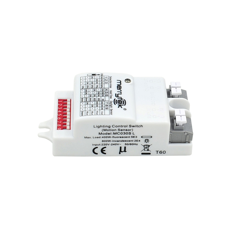 5.8GHz On Off Microwave Light Sensor 220 - 240VAC Operated