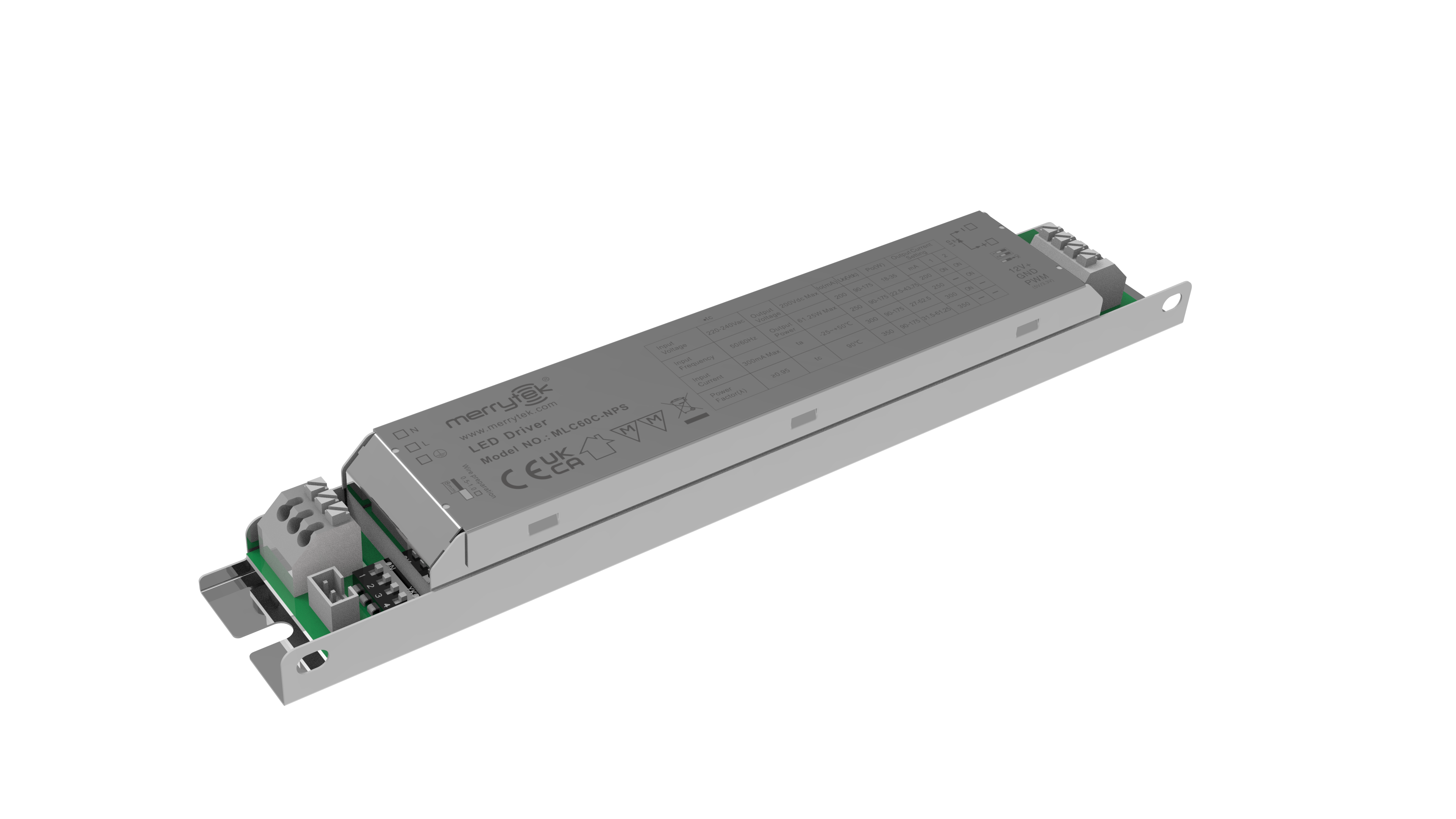 Discom Led Sensor 60W Sensor Dim LED Driver, 200-350mA Flicker-Free Power Supply