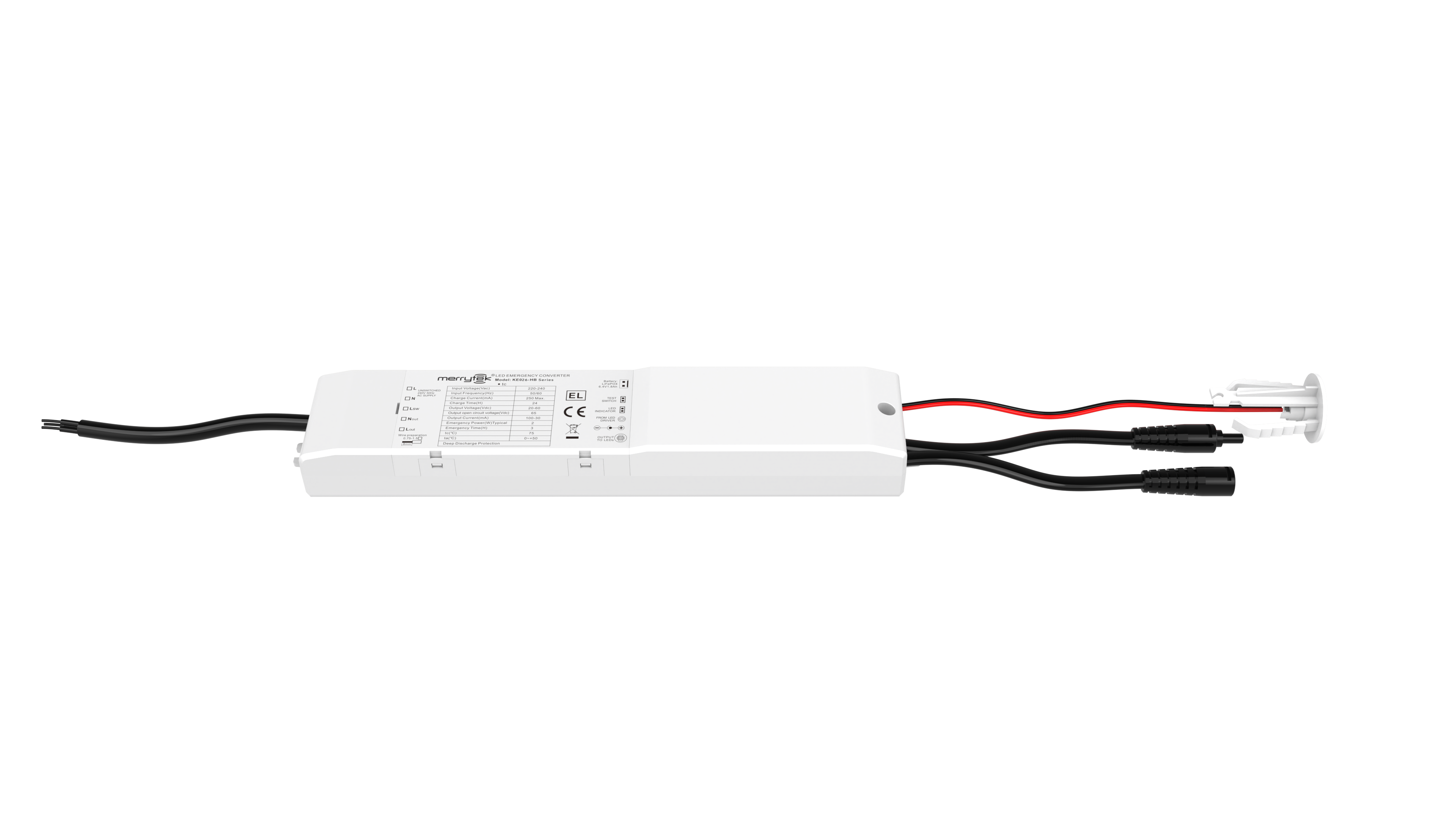 2W LED Emergency Kit with 5-Year Warranty & 3H Backup