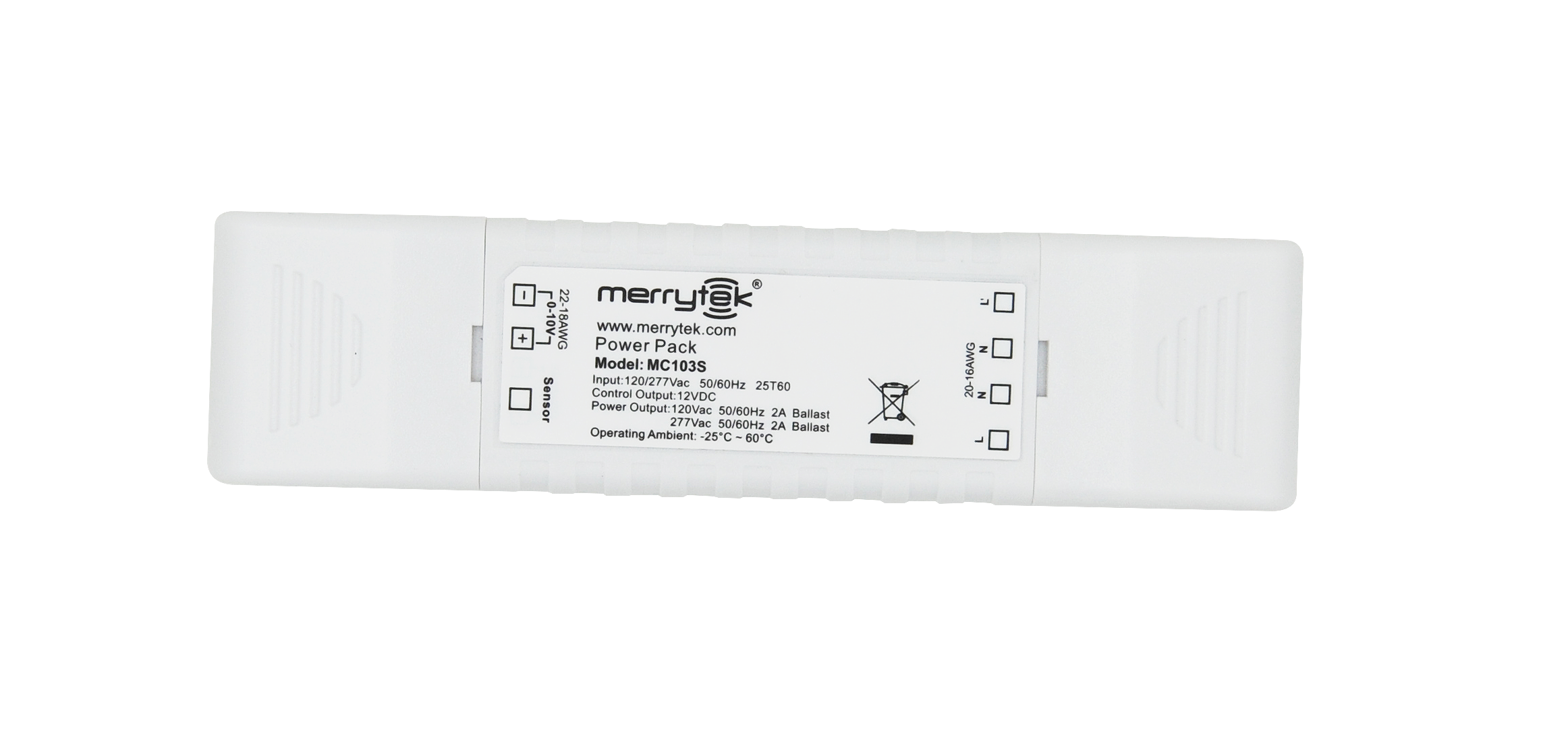 0-10V/PWM Dimmable LED Driver for DC Sensor, 100mA Max