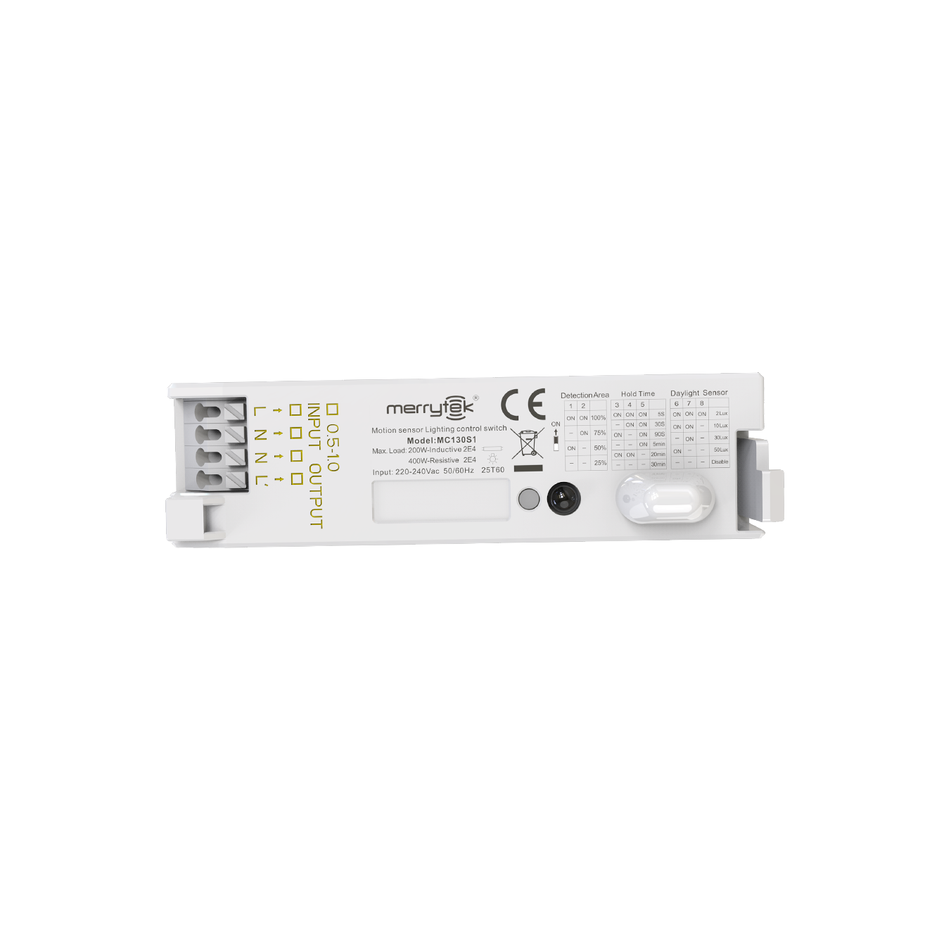 5.8GHz AC Motion Sensor for LED Lights with Remote Control