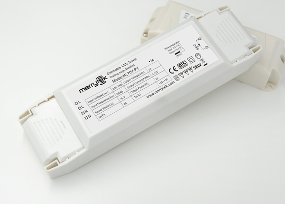 1 × 75W Push 1-10V Dimmable LED Driver , Constant Voltage PWM Dimming LED Driver