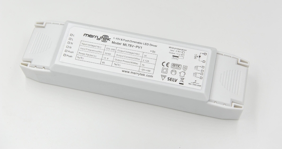 PUSH DIM Dimmable LED Driver 24Vdc 75w