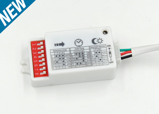 12v DC Microwave Motion Senosr With 5vdc Signal Output , Long Range Motion Sensor