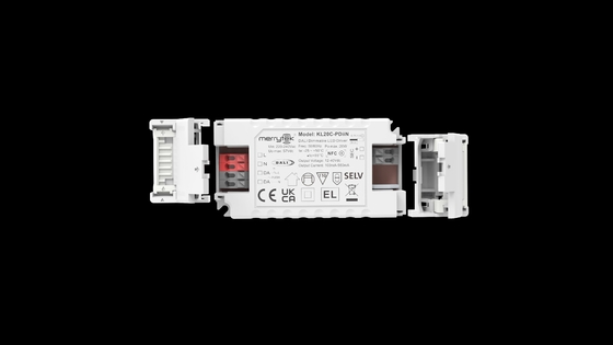 20W DALI2 DT6 500ma constant current led driver NFC programmable with 5 years warranty period