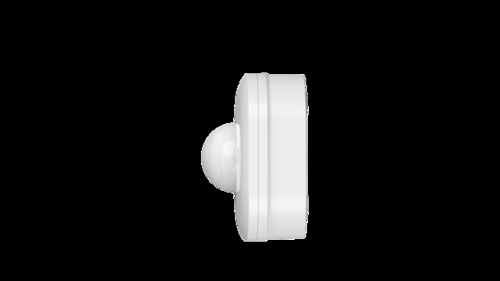KNX Certified occupancy detector designed for high-bay warehouses with max. 10m mounting height
