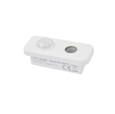 12Vdc PIR Motion Sensor With 0-10V Dimming For Panel Light, Daylight Priority Function