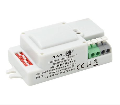 MC602S RC High Frequency Microwave Motion Sensor Dimmable Motion Sensor For Lights