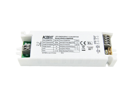 LED Emergency Driver Power 3W Emergency Time 1.5h & Built-in Li-ion Battery KE002-03M090KB