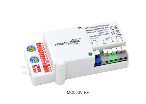 'Wireless Motion Sensor For High Bay / Low Bay / Linear And Batten Light With Group Networkong Function MC053V RF + MW05